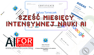 6 miesięcy intensywnej nauki AI - moje doświadczenia i refleksje