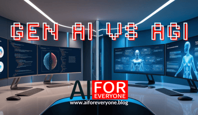 Generative AI vs General AI - Two Faces of Artificial Intelligence