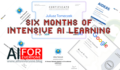 6 Months of Intensive AI Learning - My Experiences and Reflections