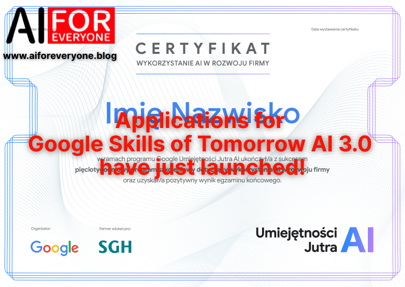 Google AI Skills of Tomorrow 3.0 — Enrollment Is Open
