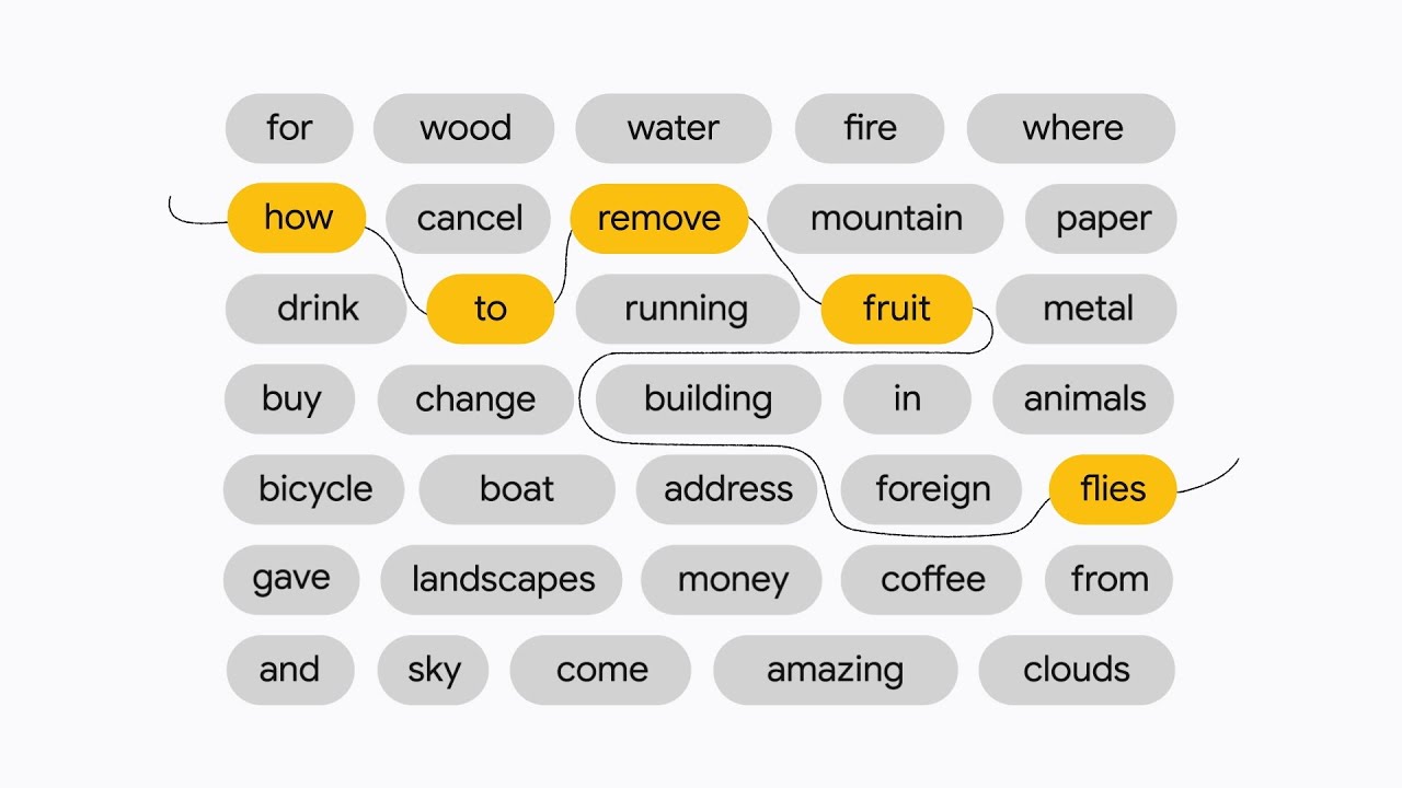 Video thumbnail: How BERT helps Google Search understand language, a video from the Google channel